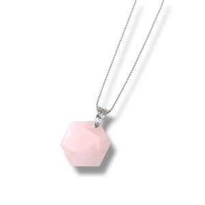 Elegant Pink Pendant Necklace